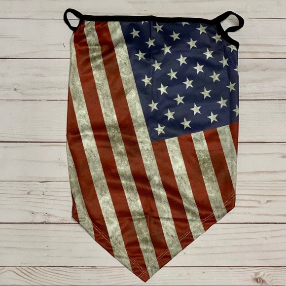 🔥3/$20🔥Neck Gaiter American Flag Face Mask Scarf - Picture 3 of 6